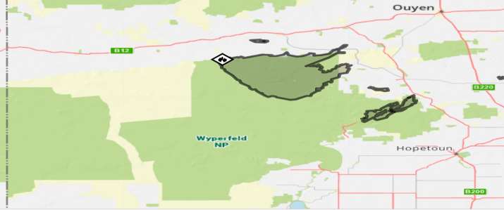 Map - Pine Plains, Wyperfeld National Park